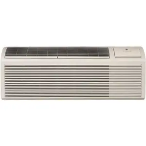 ZoneAire PZE12K3SB 12,000 BTU Packaged Terminal Air Conditioning (PTAC) Electric Heater(11.4 EER) 230-Volt gray