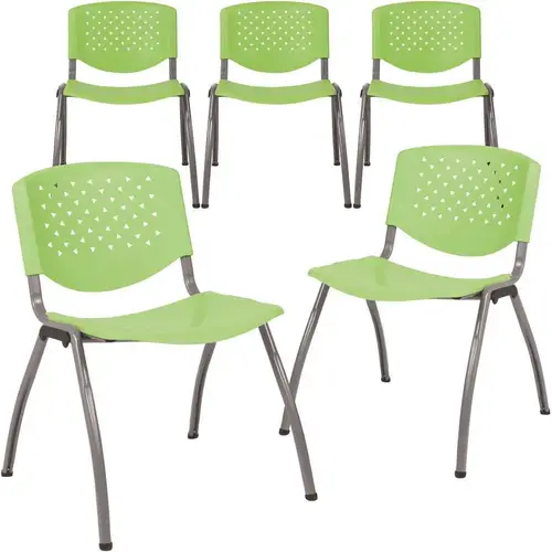 Plastic Stack Chairs (Green) Plastic Stack Chairs (Green)