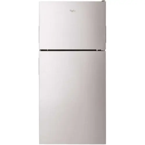 18.2 cu. ft. Top Freezer Refrigerator in Stainless Steel 18.2 cu. ft. Top Freezer Refrigerator in Stainless Steel
