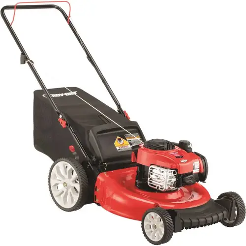 21in. 140cc Briggs & Stratton Gas Push Lawn Mower with Rear bag and Mulching Kit Included 21in. 140cc Briggs & Stratton Gas Push Lawn Mower with Rear bag and Mulching Kit Included