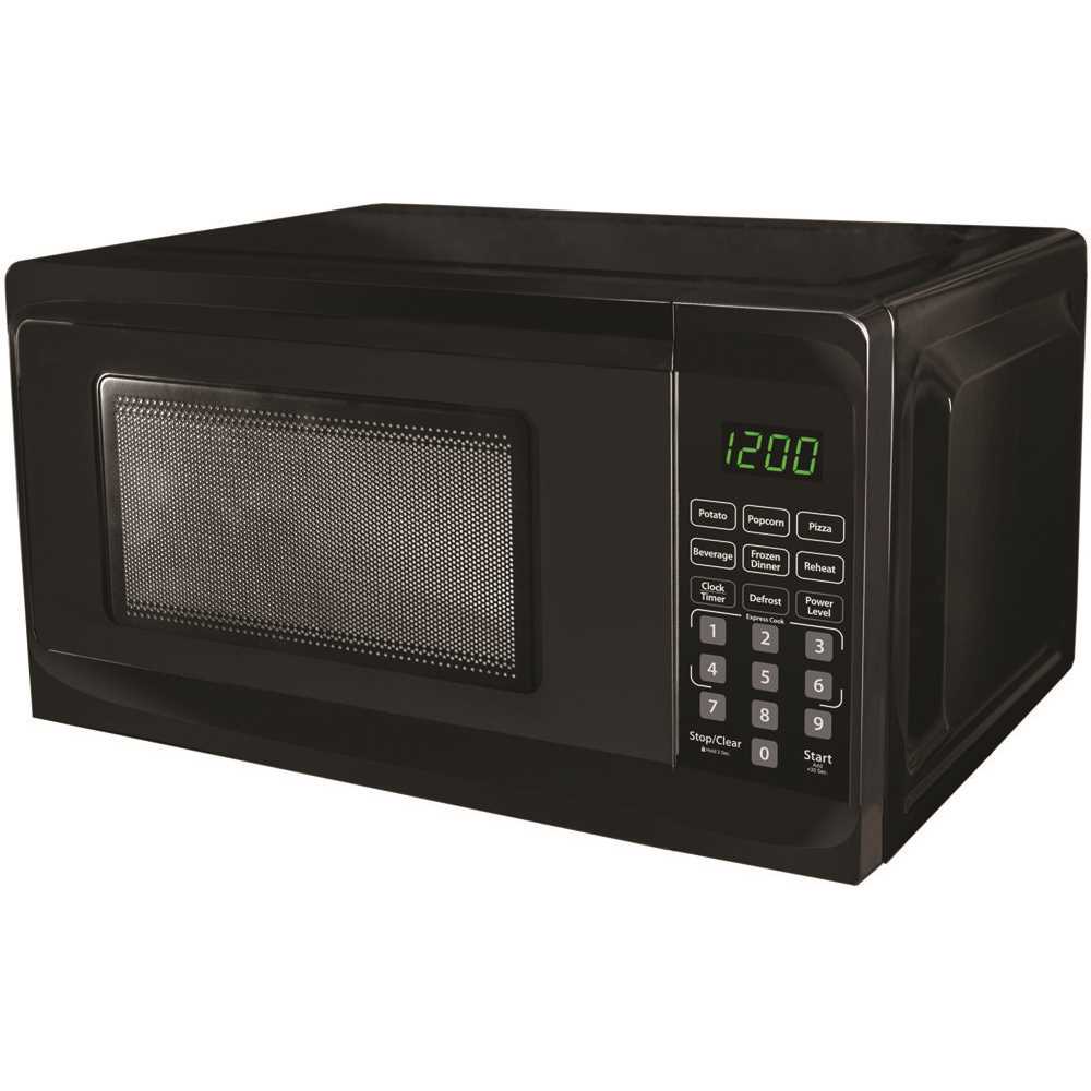 Danby Products DBMW0720ABD 0.7 Cu. Ft. Black Microwave With Convenience Cooking Controls