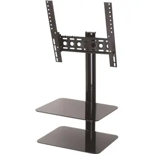 AVF Eco-Mount ESL422B-T Tilt and Turn Flat Panel TV Mount with AV Shelving for TVs up to 47 in Black