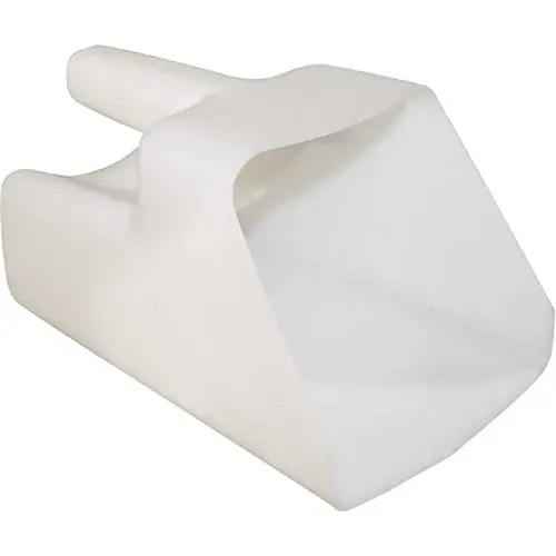 Plastic 2 Qt. Scoop White