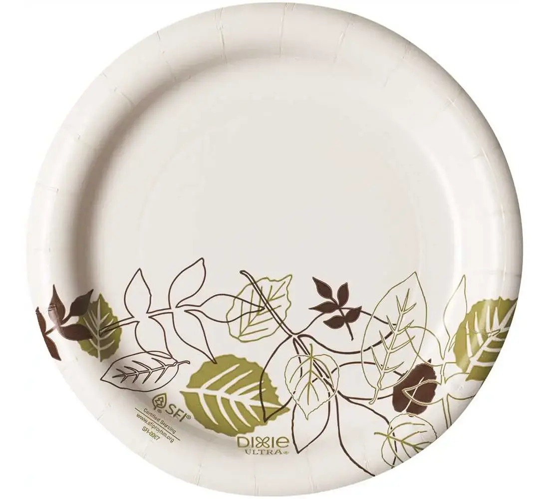 DIXIE UX7WS 6 7/8 In. Medium Weight , Pathways, Disposable Paper