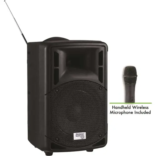 40 Watt Wireless PA System with Handheld Microphone 40 Watt Wireless PA System with Handheld Microphone
