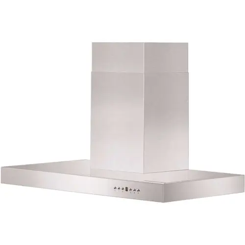30 in. 400 CFM Convertible Vent Wall Mount Range Hood in Stainless Steel