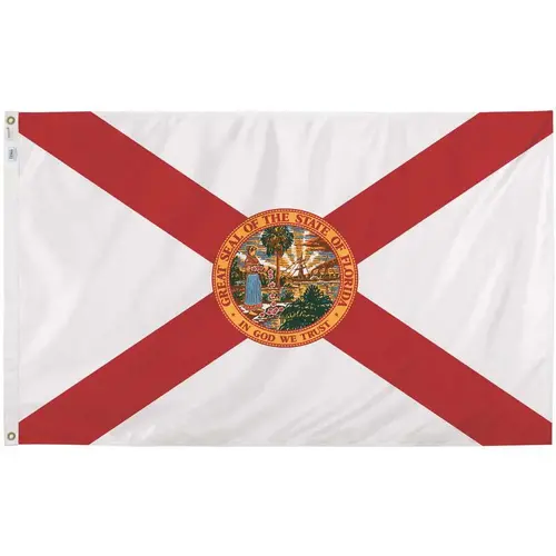 3 ft. x 5 ft. Nylon Florida State Flag 3 ft. x 5 ft. Nylon Florida State Flag