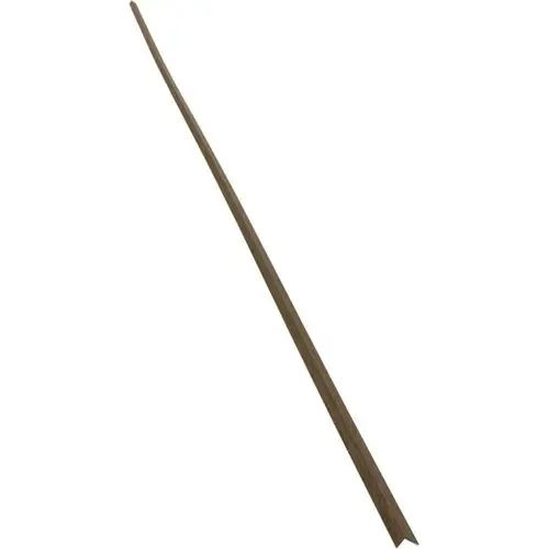 Oak Mocha 94 in. Vinyl Backsplash Accessory L Trim Brown Oak Mocha 94 in. Vinyl Backsplash Accessory L Trim Brown