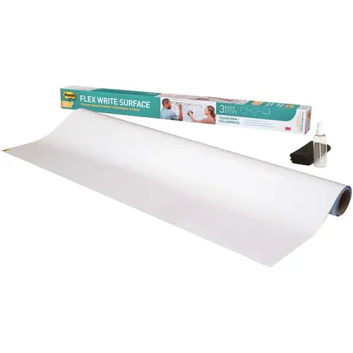 Flex Write Surface 50 ft. x 4 ft. Roll The Permanent Marker Whiteboard Surface (-Roll)