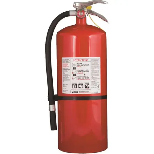 Pro Plus Multi-Purpose Dry Chemical Fire Extinguisher - ABC Type, 20 lb (Average)