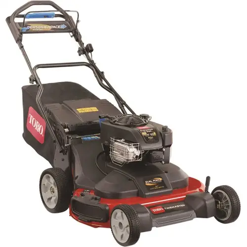 TimeMaster 30 in. Briggs & Stratton Personal Pace Self-Propelled Walk-Behind Gas Lawn Mower with Spin-Stop TimeMaster 30 in. Briggs & Stratton Personal Pace Self-Propelled Walk-Behind Gas Lawn Mower with Spin-Stop