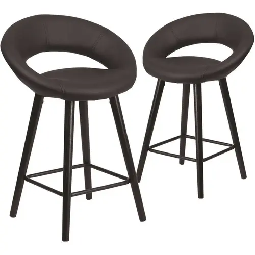 32.5 in. Black Bar Stool 32.5 in. Black Bar Stool