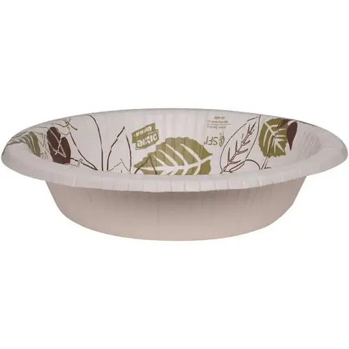 20 oz. Heavy-Weight Pathways, Disposable Paper Bowls - pack of 500