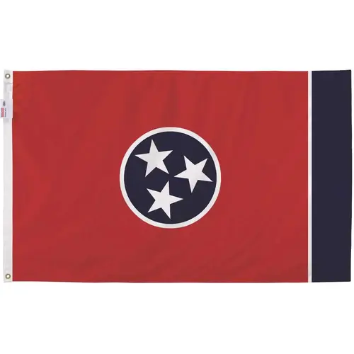 3 ft. x 5 ft. Nylon Tennessee State Flag 3 ft. x 5 ft. Nylon Tennessee State Flag