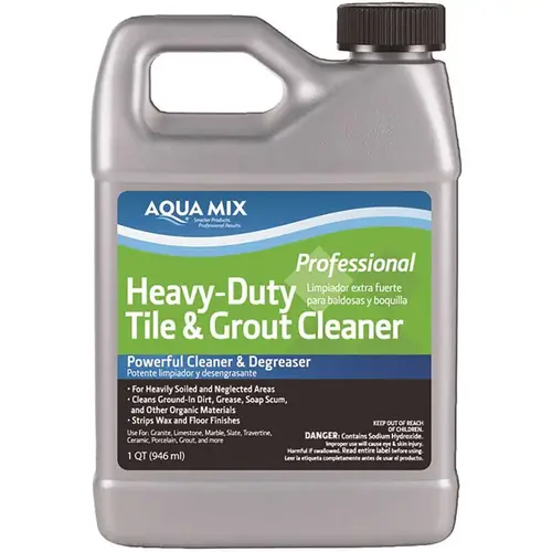 Aqua Mix 1 Qt. Heavy-Duty Tile and Grout Cleaner