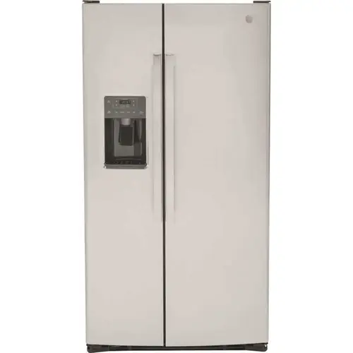 25.3 cu. ft. Side by Side Refrigerator in Fingerprint Resistant Stainless Steel, Standard Depth 25.3 cu. ft. Side by Side Refrigerator in Fingerprint Resistant Stainless Steel, Standard Depth