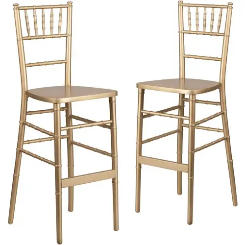 Gold Wood Chiavari Bar Stools Gold Wood Chiavari Bar Stools