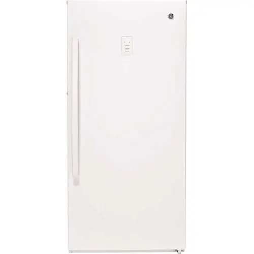 Garage Ready 14.1 cu. ft. Frost Free Defrost Upright Freezer in White Garage Ready 14.1 cu. ft. Frost Free Defrost Upright Freezer in White