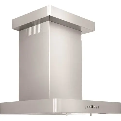 24 in. 400 CFM Convertible Vent Wall Mount Range Hood with Crown Molding in Stainless Steel 24 in. 400 CFM Convertible Vent Wall Mount Range Hood with Crown Molding in Stainless Steel