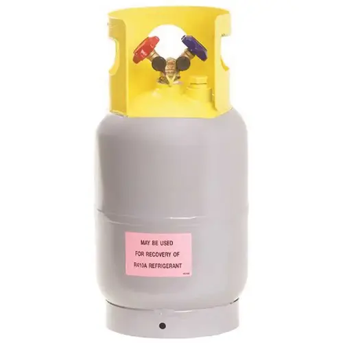 30 lbs. Capacity Refrigerant Recovery Cylinder Tank 30 lbs. Capacity Refrigerant Recovery Cylinder Tank