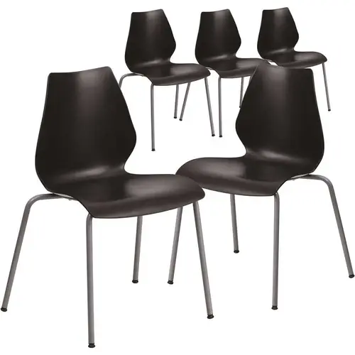 Black Plastic Stack Chairs Black Plastic Stack Chairs