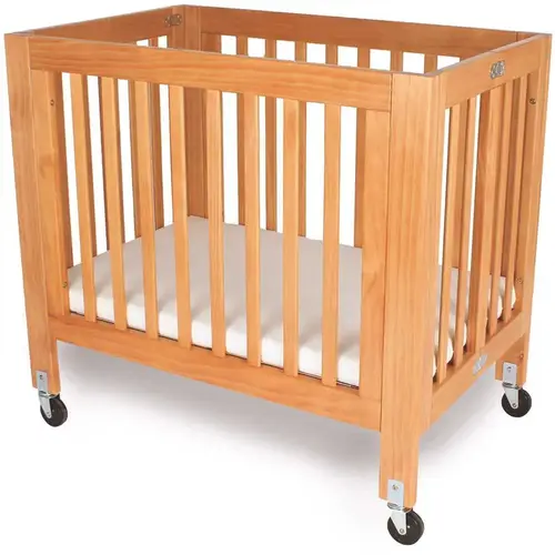 Olympia Mini/Portable Natural Folding Wood Crib Olympia Mini/Portable Natural Folding Wood Crib