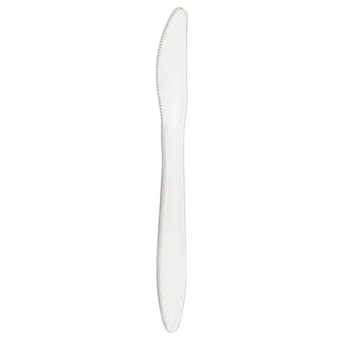 Medium-Weight White Bulk Knife - pack of 1000 Medium-Weight White Bulk Knife - pack of 1000