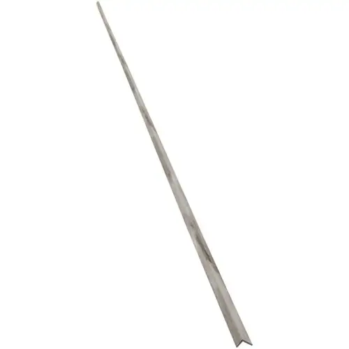 Prado Granite 94 in. Vinyl Backsplash Accessory L Trim Gray