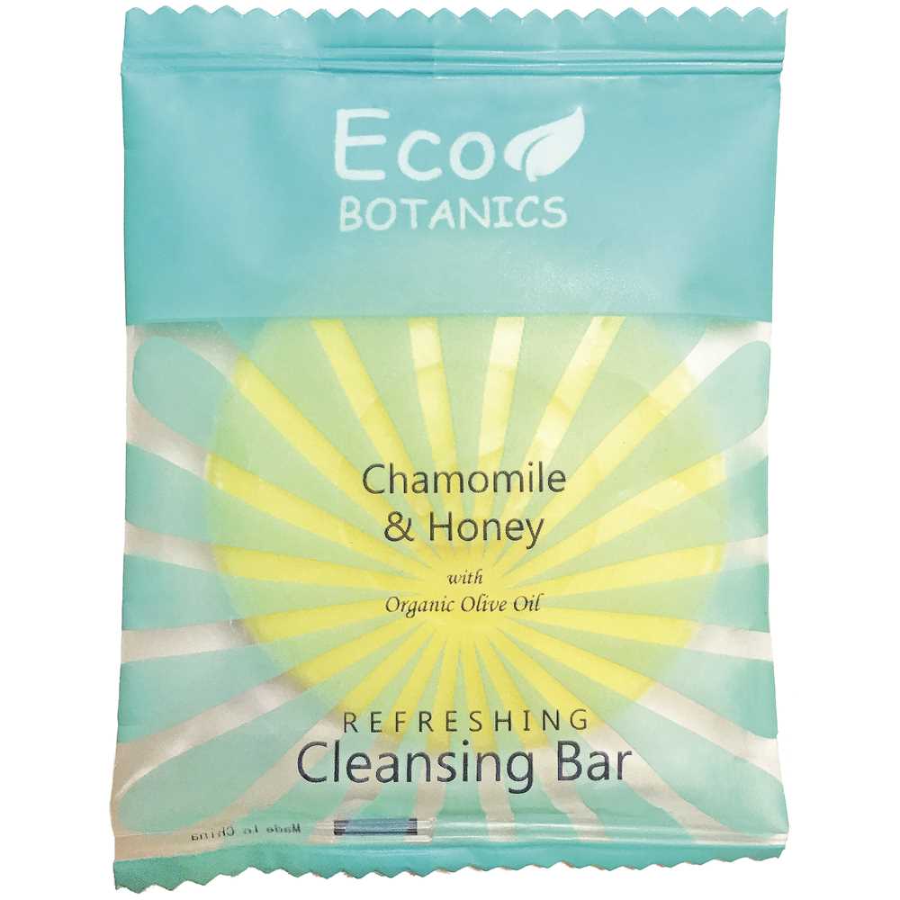 Diversified Hospitality EB21-CB075 Eco Botanics 14 G Cleansing Bar Soap - pack of 1000