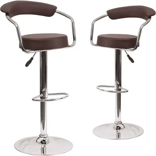 33.25 in Brown Bar Stool 33.25 in Brown Bar Stool