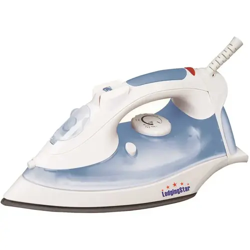 Iron 11 in. x 5 in. x 6 in., 12 ft. Cord Ash Larger Size ETL Iron White Iron 11 in. x 5 in. x 6 in., 12 ft. Cord Ash Larger Size ETL Iron White