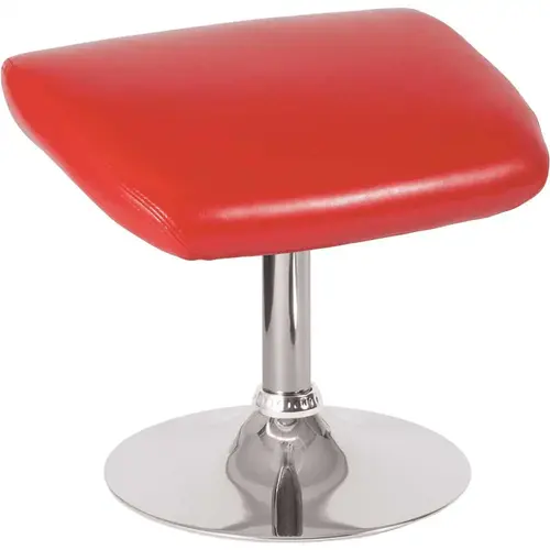 Red Leather Ottoman Red Leather Ottoman