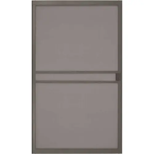 48 Heavy-Duty Sliding Screen Door Bronze