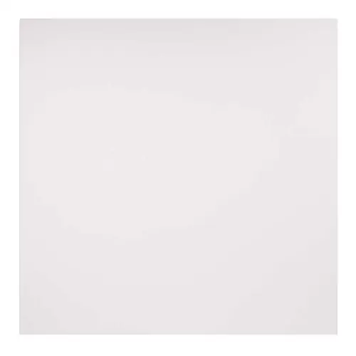 GENESIS 23.75 in. x 23.75 in. Border Fill Vinyl Lay-In White Ceiling Tile - pack of 12