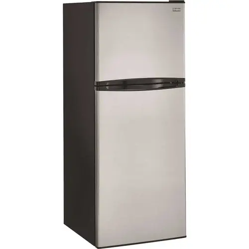 9.8 cu. ft. Top Freezer Refrigerator in Stainless Steel