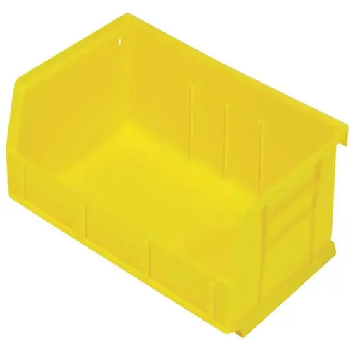 Ultra-Series 1.05-Gal. Stack and Hang Storage Tote in Yellow Ultra-Series 1.05-Gal. Stack and Hang Storage Tote in Yellow