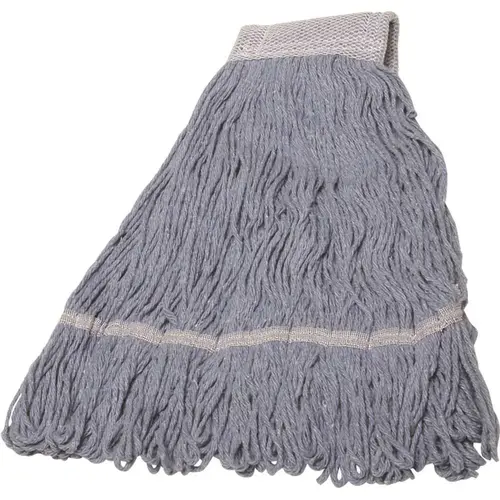 Skilcrafta Inhibitor Wet Mop Head, Looped-End, 20 Oz., Blue - pack of 12 Skilcrafta Inhibitor Wet Mop Head, Looped-End, 20 Oz., Blue - pack of 12