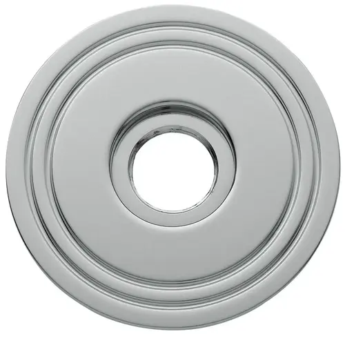 2-5/8" Grooved Privacy Rose Bright Chrome Finish 2-5/8" Grooved Privacy Rose Bright Chrome Finish