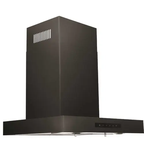 24 in. 400 CFM Convertible Vent Wall Mount Range Hood in Black Stainless Steel 24 in. 400 CFM Convertible Vent Wall Mount Range Hood in Black Stainless Steel