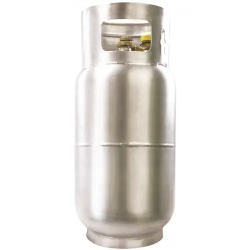 Aluminum Forklift Cylinder 33.5 LB Silver