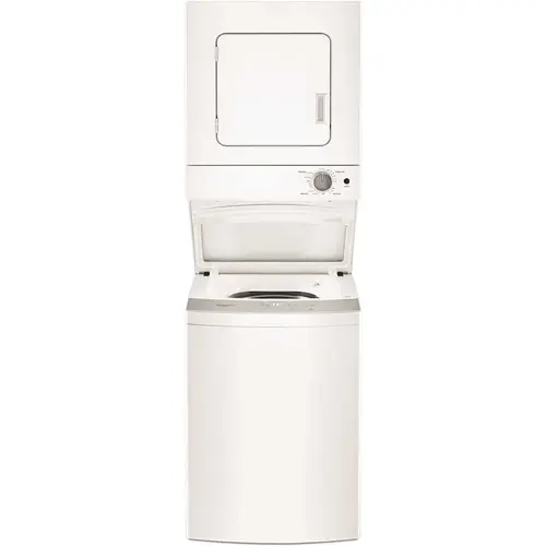 1.6 cu. ft. White All-in-One Vented Electric Washer Dryer Combo with 6-Wash Cycles and Wrinkle Shield 1.6 cu. ft. White All-in-One Vented Electric Washer Dryer Combo with 6-Wash Cycles and Wrinkle Shield