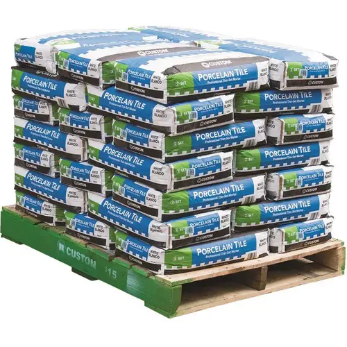 ProLite 30 lb. White Premium Large Format Tile Mortar ( / Pallet) ProLite 30 lb. White Premium Large Format Tile Mortar ( / Pallet)