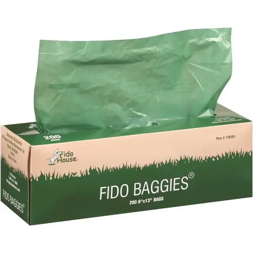 Pet Waste Station Bags Green - pack of 10