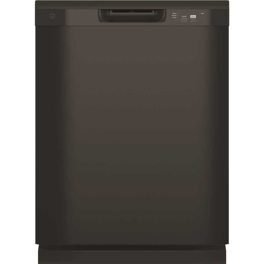 GE GDF450PGRBB 24 in. Built-In Tall Tub Front Control Dishwasher in Black with Sanitize, Dry Boost, 55 dBA