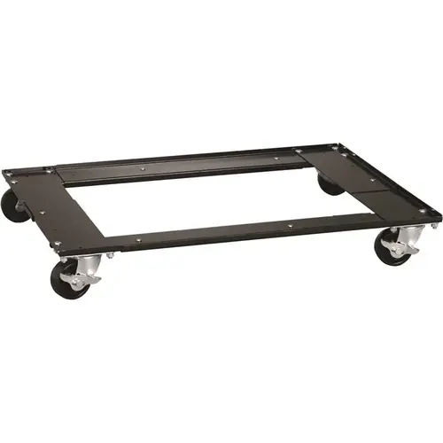 Adjustable Cabinet Dolly for Lateral Files and Storage Cabinets in Black Adjustable Cabinet Dolly for Lateral Files and Storage Cabinets in Black