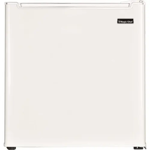 1.7 Cu Ft White Compact Refrigerator W/ Freezer 1.7 Cu Ft White Compact Refrigerator W/ Freezer