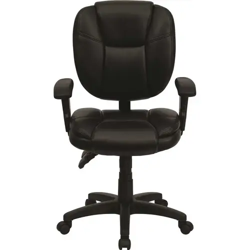 Black Leather Office/Desk Chair Black Leather Office/Desk Chair