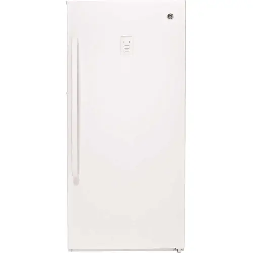 Garage Ready 14.1 cu. ft. Frost Free Defrost Upright Freezer in White Garage Ready 14.1 cu. ft. Frost Free Defrost Upright Freezer in White