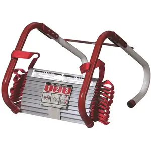 Kidde 468094 Fire Escape Ladder, 3-Story, 25 ft. Long, 1,000 lb. Load Capacity