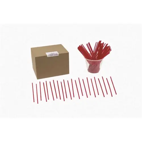 5.5 in. Red Stirrer (10,000-per case) - pack of 10000 5.5 in. Red Stirrer (10,000-per case) - pack of 10000
